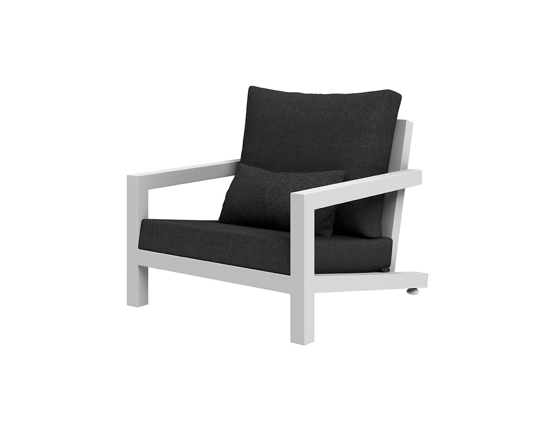 Viana 2.0 Aluminium Outdoor Armchair Colour: White