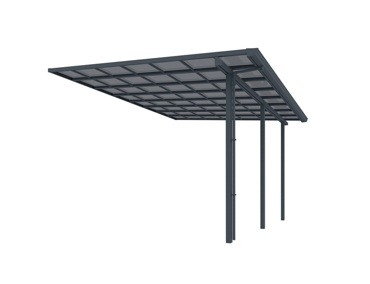 Urban Premier Patio Cover Size: 5 x 4m Colour: Grey / Light Grey