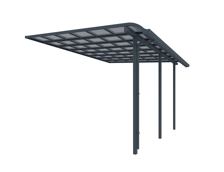 Country Premier Patio Cover Size: 5 x 4m Colour: Grey / Light Grey