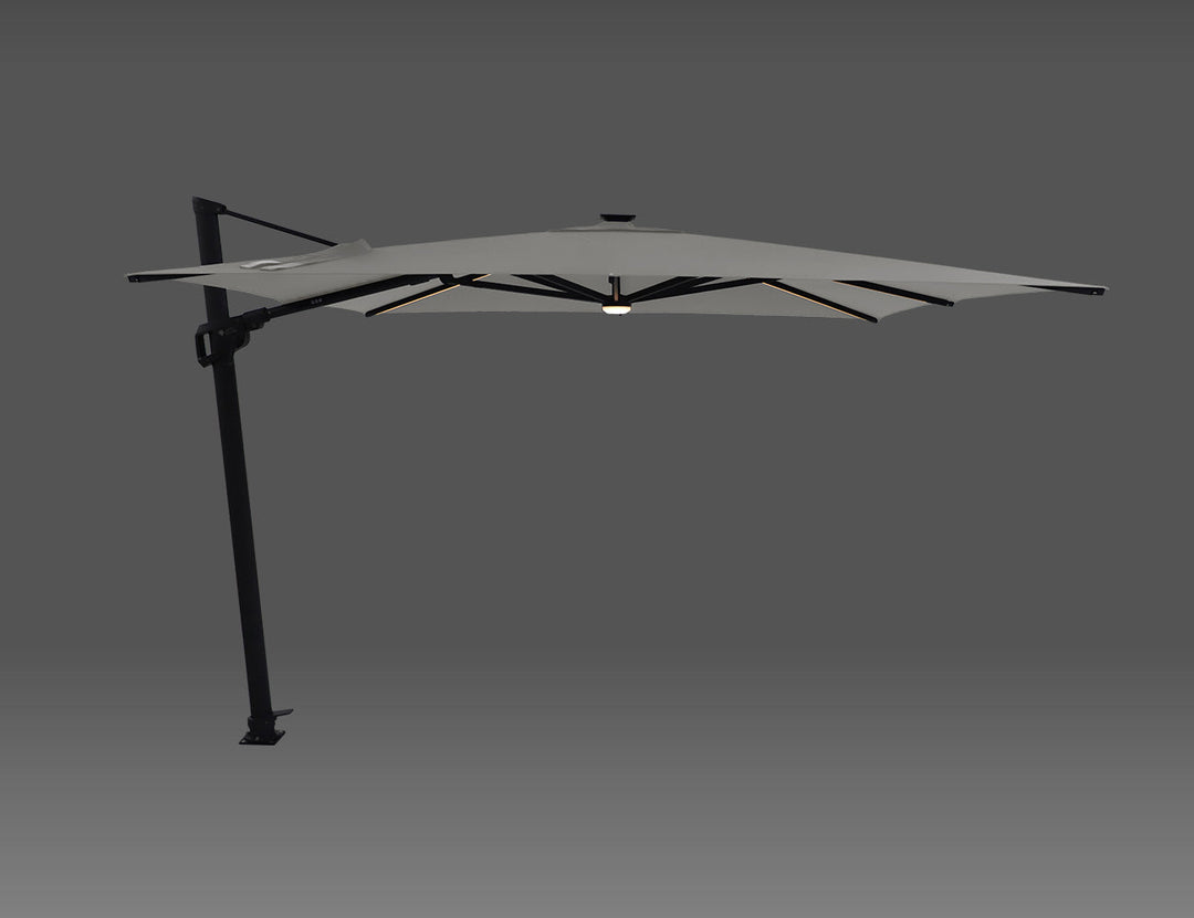 Agave 3m Square Cantilever Umbrella Colour: Taupe