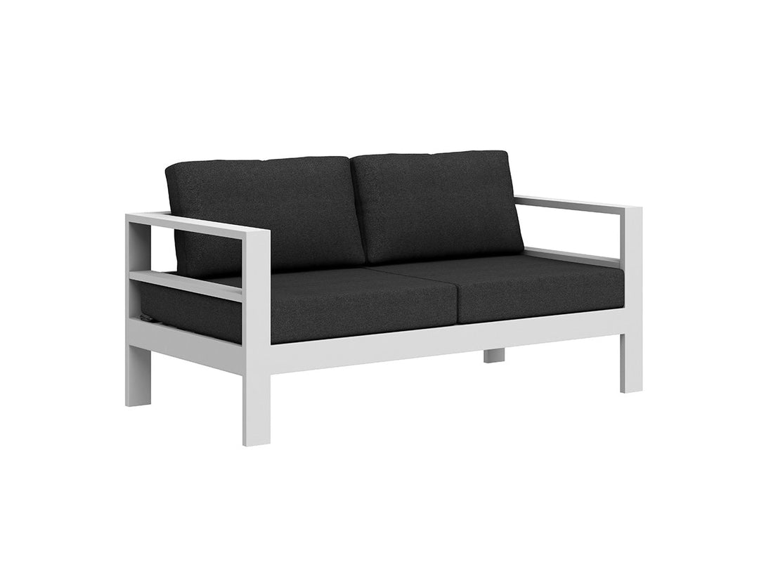 Sandpiper 2.0 Outdoor Loveseat Colour: White size: 162 x 84 x 66cm