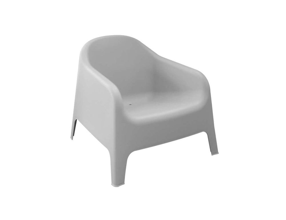 Bridget Outdoor Tub Chair Color: Light Grey