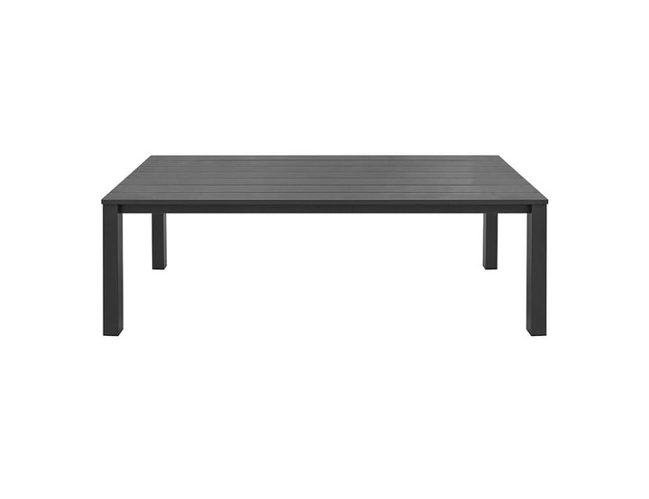 Ficus Outdoor Dining Table Colour: Grey