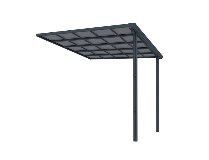 Urban Wall Mounted Patio Cover Collection Size: 3 x 3m Colour: Grey / Light Grey