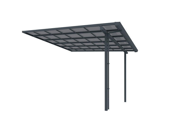 Urban Premier Patio Cover Size: 4 x 4m Colour: Grey / Light Grey