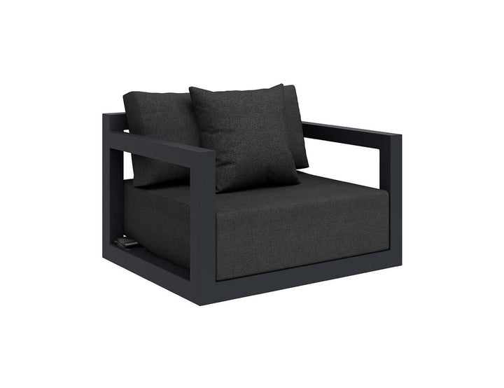 Ibis 2.0 Outdoor ArmChair Color: Grey