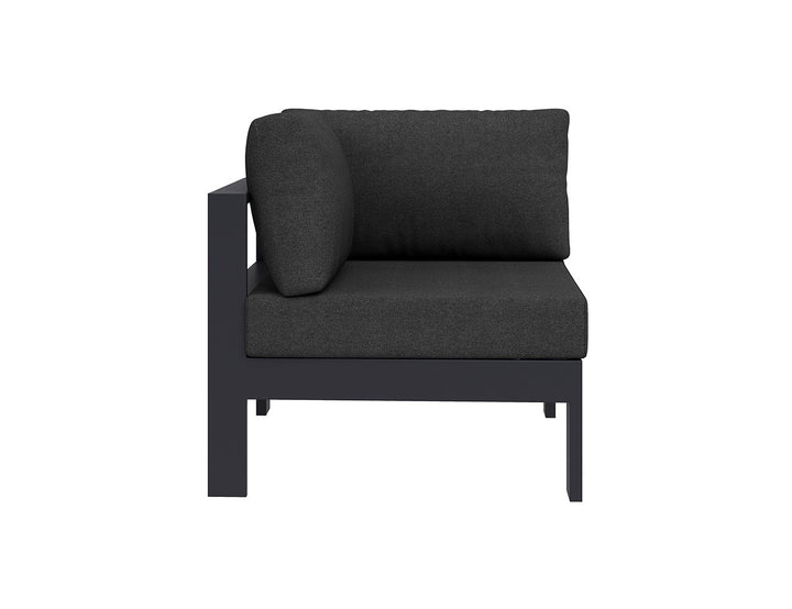 Sandpiper 2.0 Outdoor Sectional Corner Sofa Colour: Charcoal Grey