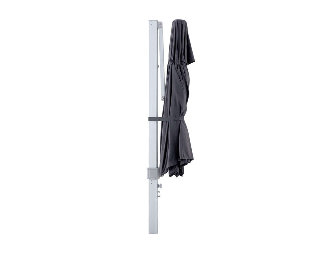 Alabaster 4m Round Cantilever Umbrella Colour: Dark Grey