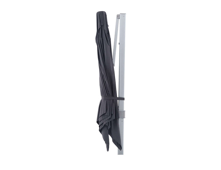 Alabaster 4m Square Cantilever Umbrella Colour: Dark Grey