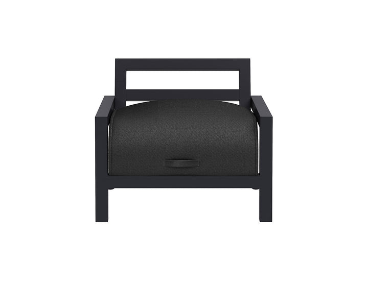 Viana 2.0 Aluminium Outdoor Armchair Colour: Charcoal Grey