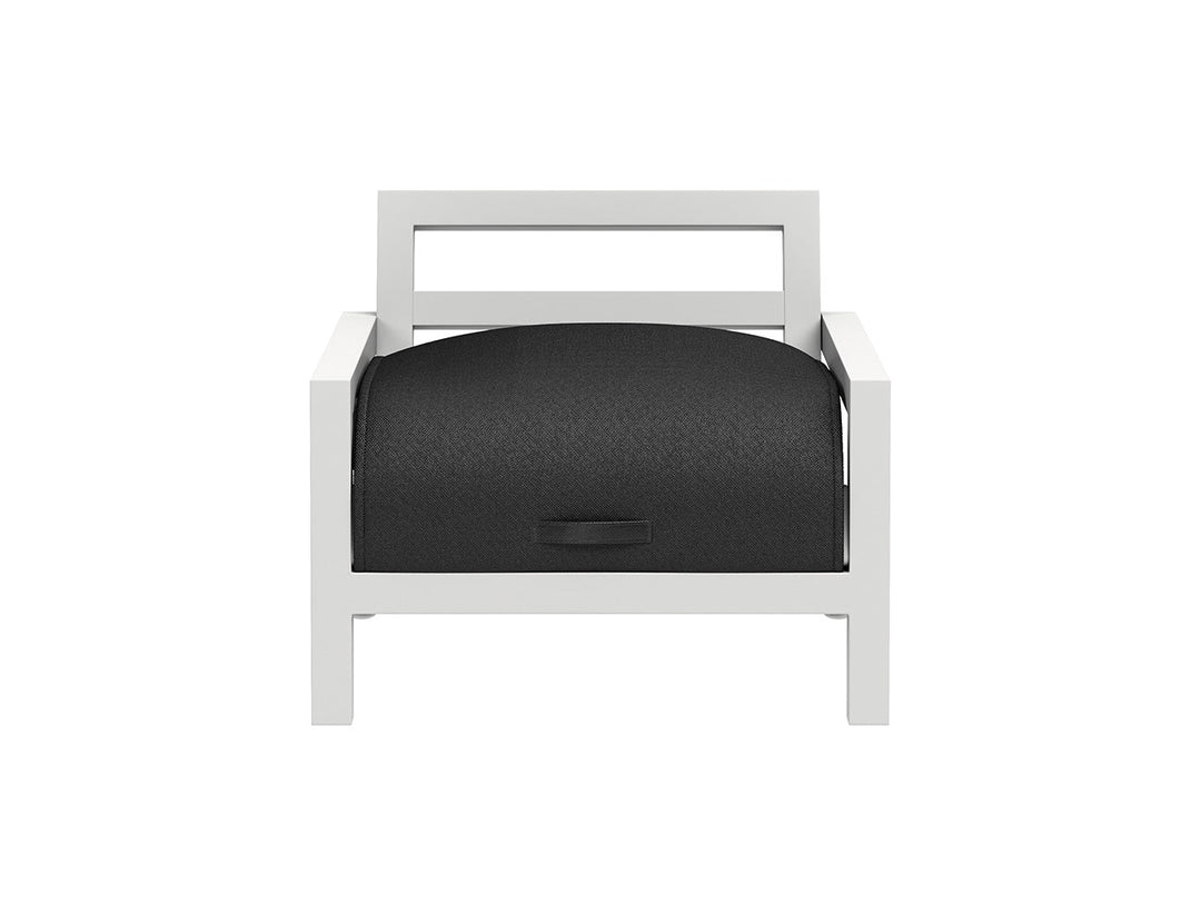 Viana 2.0 Aluminium Outdoor Armchair Colour: White