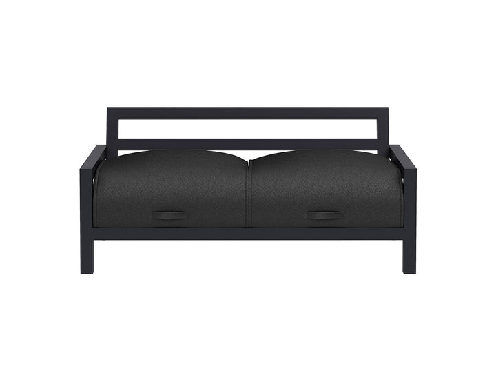 Viana 2.0 Aluminium 2.5 Seater Outdoor Sofa Colour: Charcoal Grey