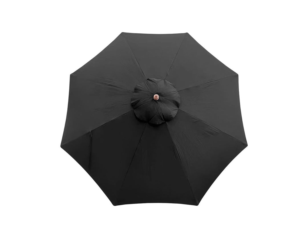 Nile 2.7m Round Market Umbrella Colour: Black