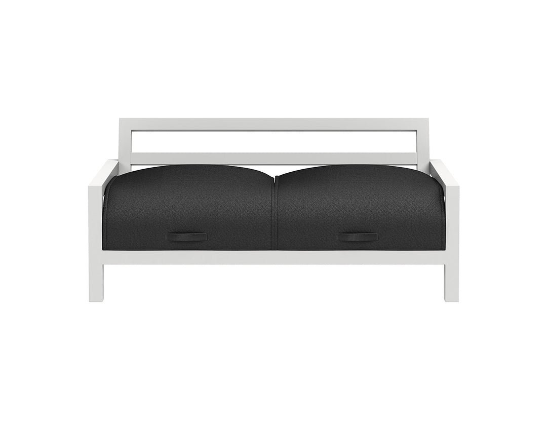 Viana 2.0 Aluminium 2.5 Seater Outdoor Sofa Colour: White