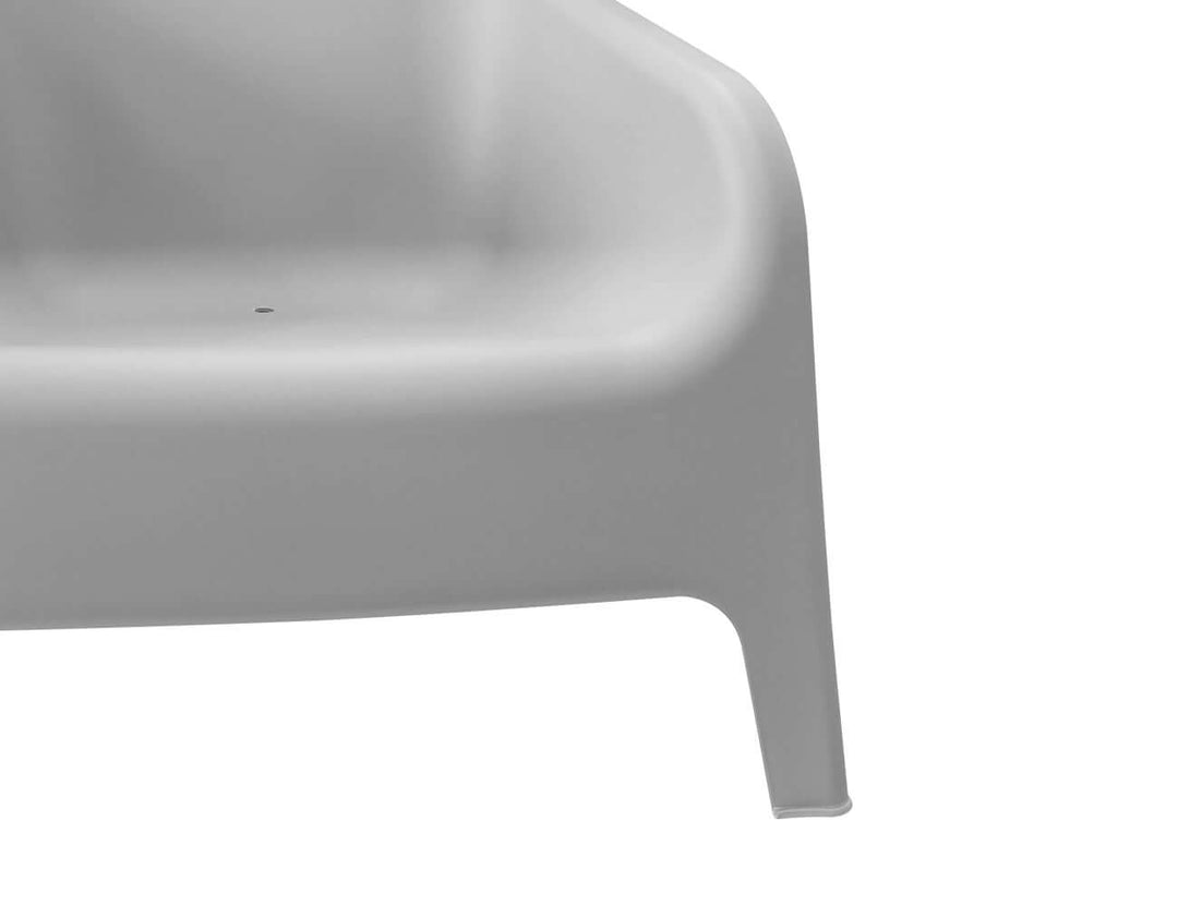 Bridget Outdoor Tub Chair Color: Light Grey