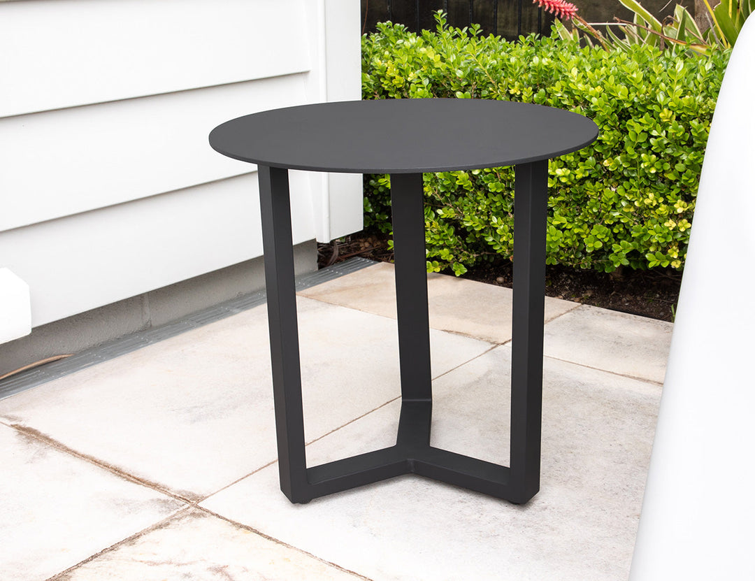Grebe Outdoor Coffee Table Colour: Grey