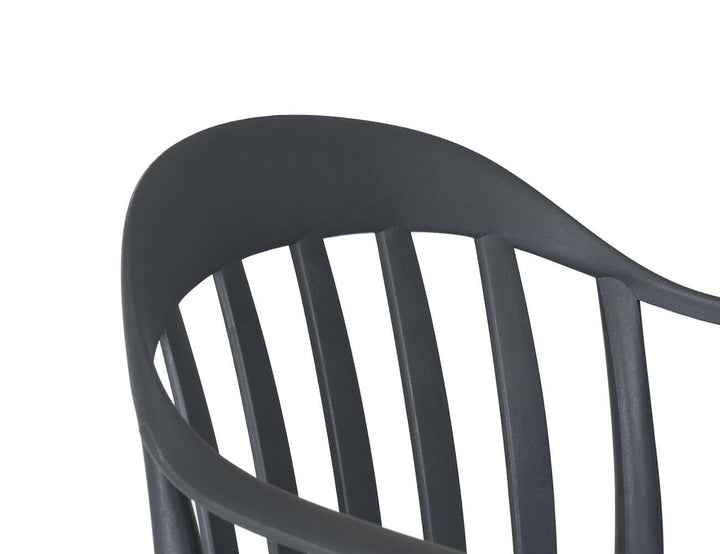 Alice Outdoor Dining Chair Colour:  Black