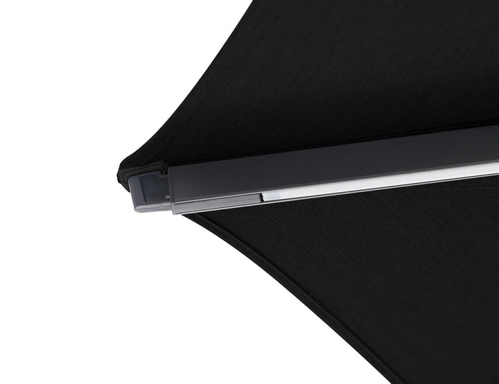 Agave 3m Round Cantilever Umbrella Colour: Black