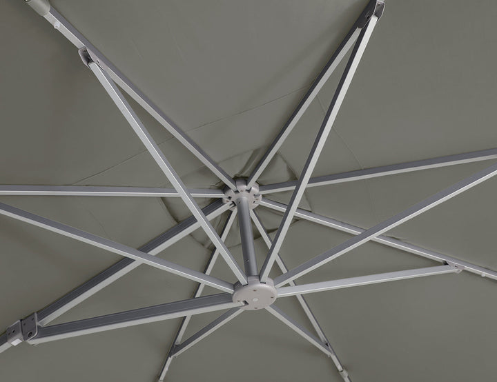 Agave 4m Square Cantilever Umbrella Colour: Taupe