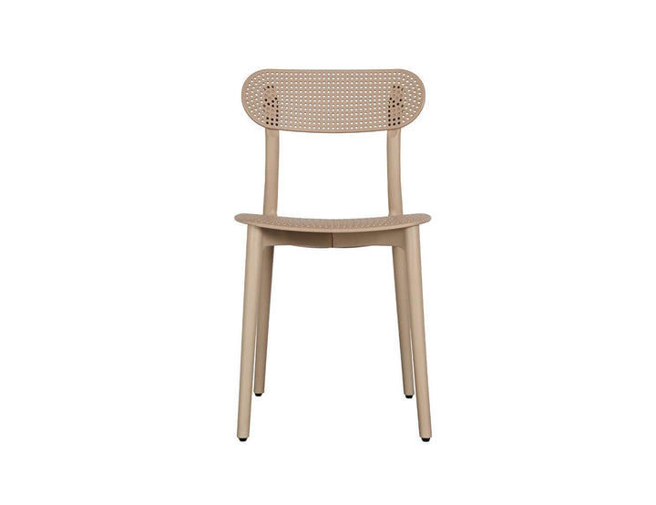 Abby Outdoor Patio Dining Chair Colour: Khaki