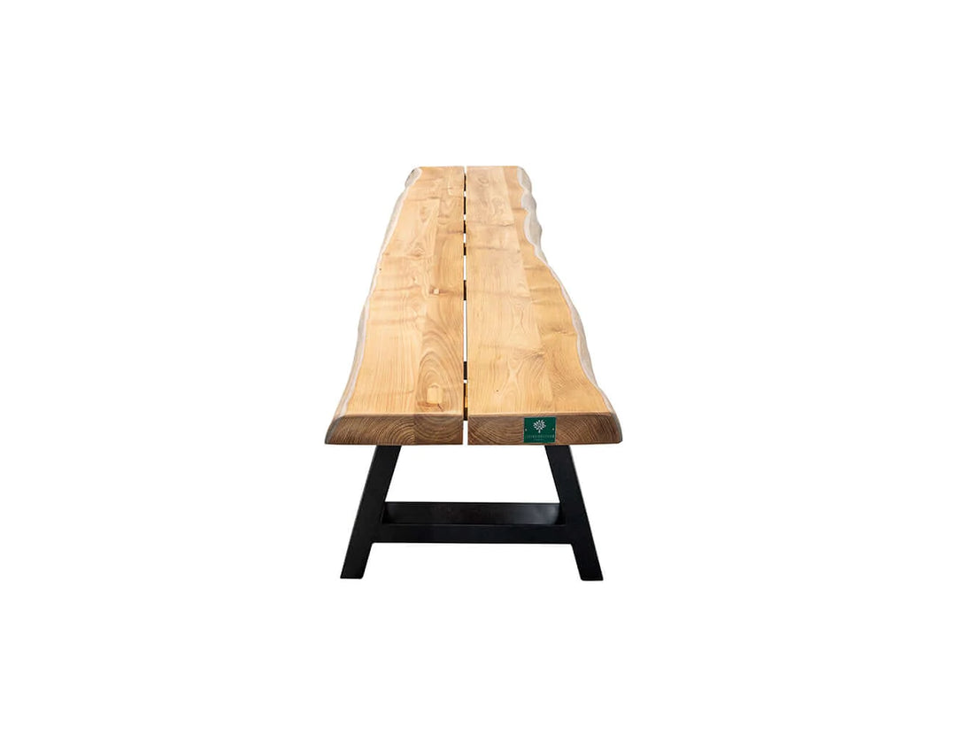 Robusta Teak Live Edge Bench Seat 200cm