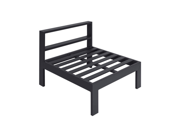 Sandpiper 2.0 Outdoor Sectional Sofa Centre Colour: Charcoal Grey size: 80 x 84 x 66cm
