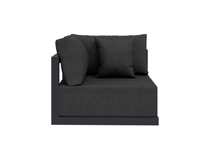 Ibis 2.0 Oversized Outdoor Corner Sofa Color: Grey