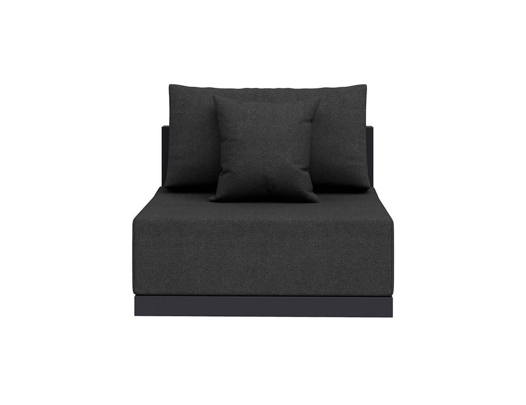 Ibis 2.0 Oversized Outdoor Centre Chair Color: Grey