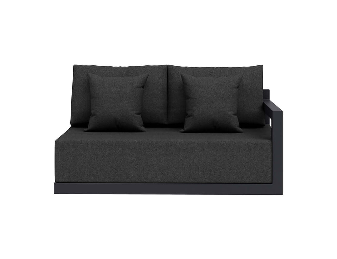 Ibis 2.0 Oversized Outdoor Left Sofa Color: Grey