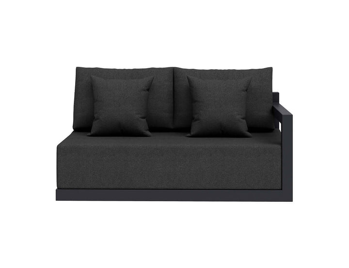 Ibis 2.0 Oversized Outdoor Left Sofa Color: Grey