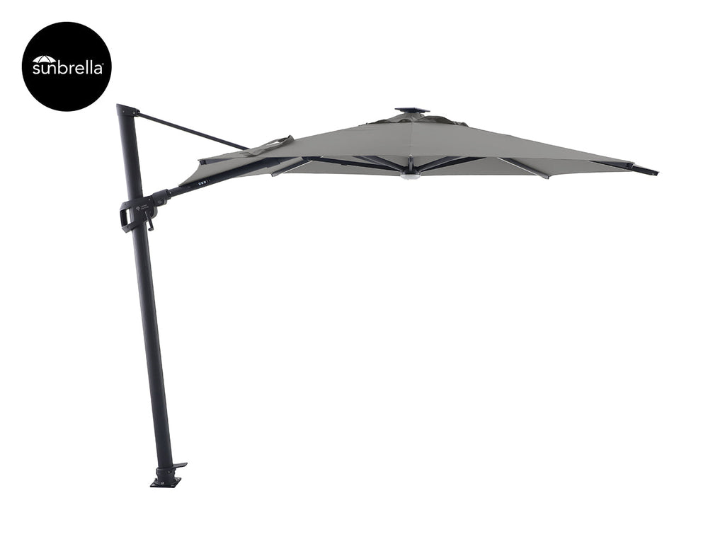 Agave 3m Round Cantilever Umbrella Colour: Taupe