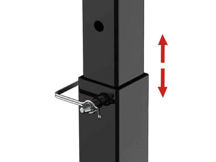Car Hitch Mount Bar Rack Bed Extender