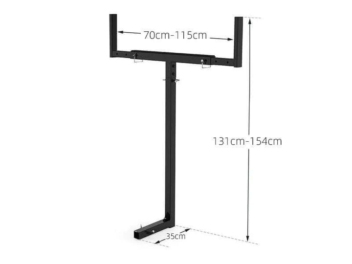 Car Hitch Mount Bar Rack Bed Extender