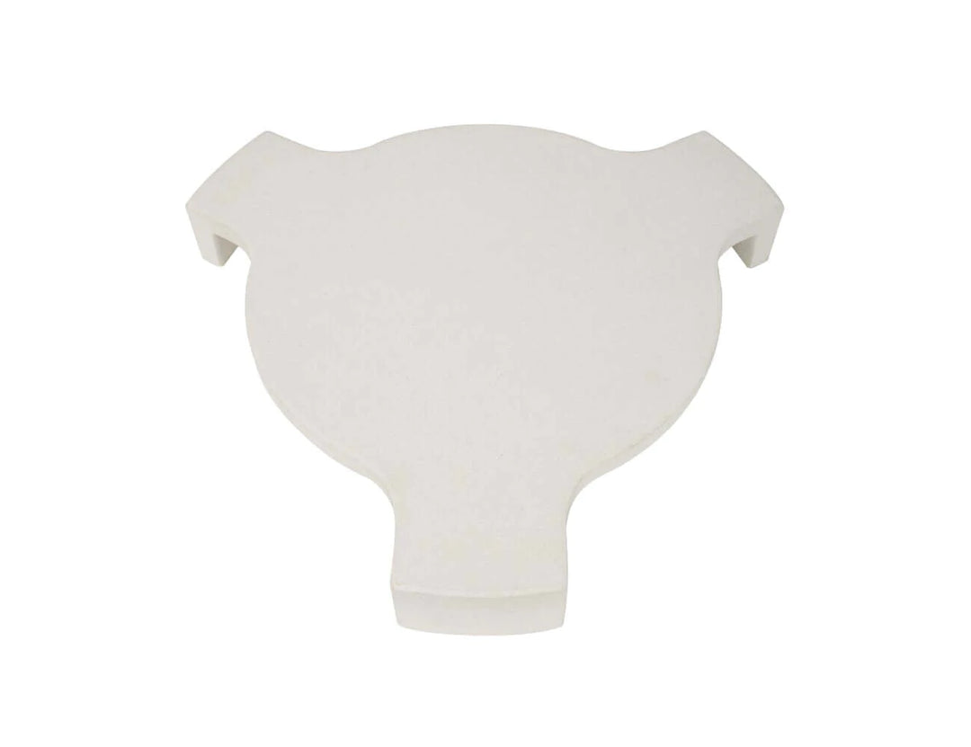 Heat Deflector Plate for 21" Kamado BBQ (High legs)