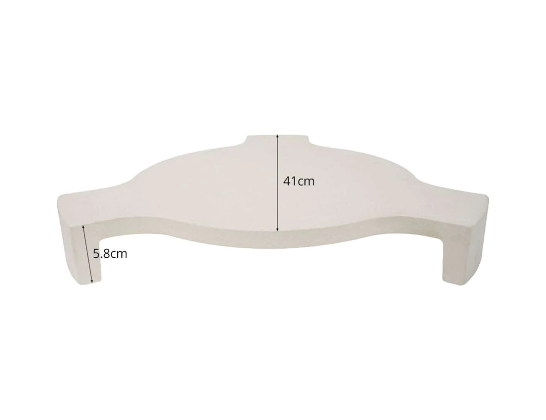 Heat Deflector Plate for 21" Kamado BBQ (High legs)