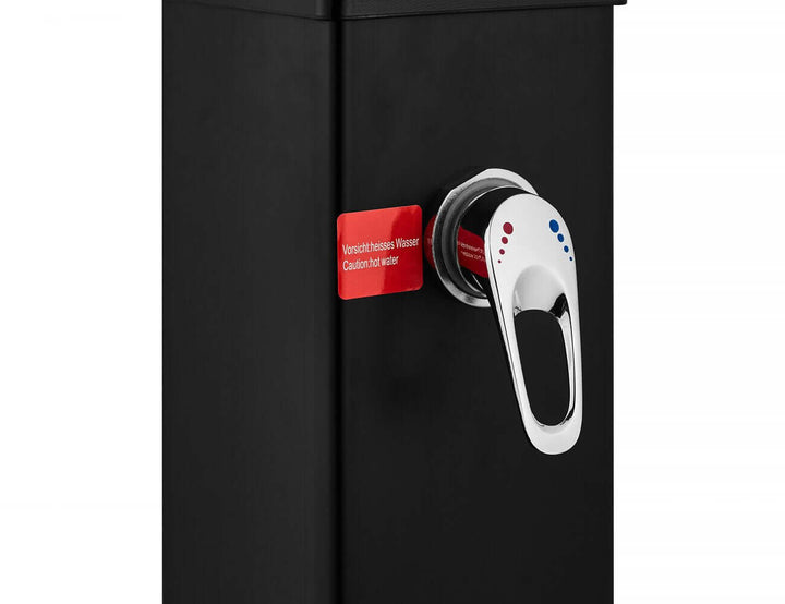 Modern Freestanding Outdoor Shower - Solar Heated - 40L