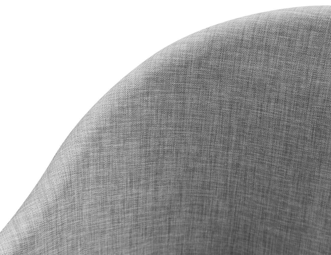 Nightjar Aluminium Outdoor Patio Dining Chair Color: Light Grey