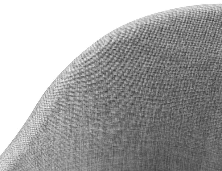 Nightjar Aluminium Outdoor Patio Dining Chair Color: Light Grey
