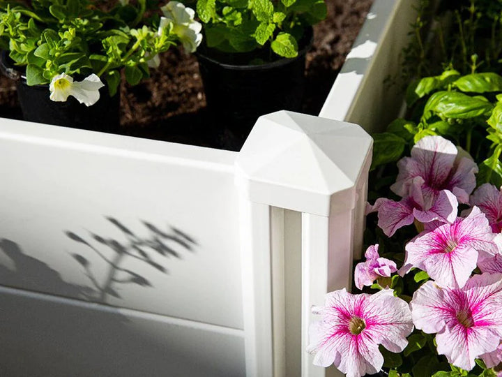 Modular Raised Garden Bed with Grow Grid 115 x 57 x 33cm