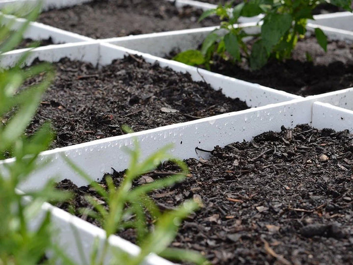Modular Raised Garden Bed with Grow Grid 115 x 57 x 33cm