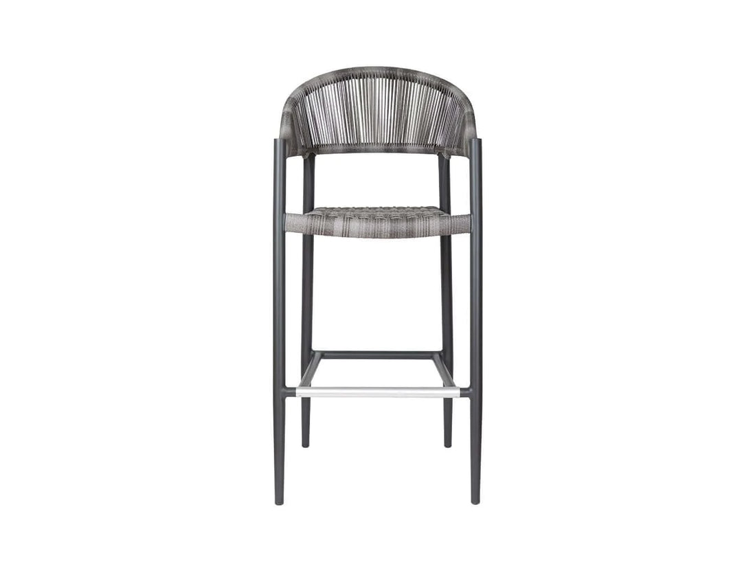 Parakeet Aluminium and Rattan Outdoor Patio Bar Chair