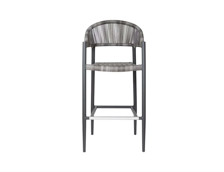 Parakeet Aluminium and Rattan Outdoor Patio Bar Chair