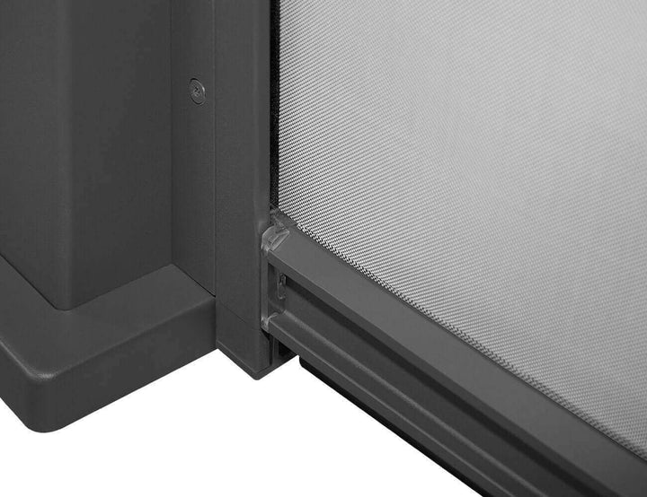 Waihi & Hahei Pergola Retractable Shade Blind - 3m Color: Charcoal