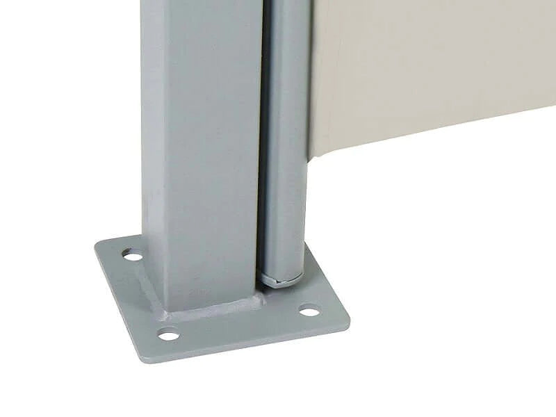 Patio Screen Retractable Side Awning 1.6m x 3 m Color: Beige