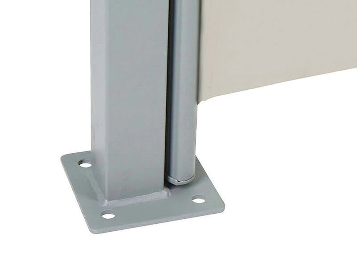 Patio Screen Retractable Side Awning 1.6m x 3 m Color: Beige