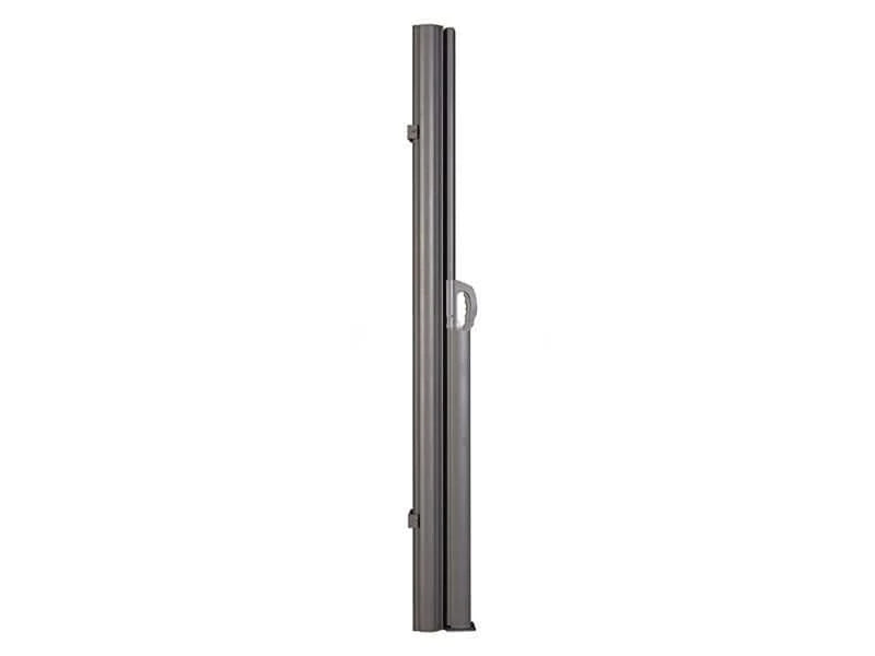 Patio Screen Retractable Side Awning 2m x 3m Color: Black