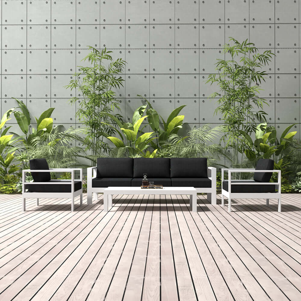 Sandpiper 2.0 Outdoor Club Chair Colour: White size: 86 x 84 x 66cm