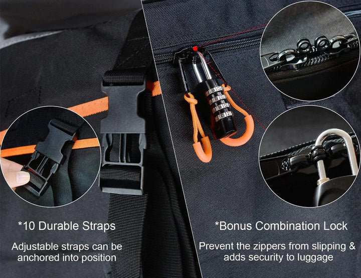 Soft Shell Car Roof Rack Bag - 560L
