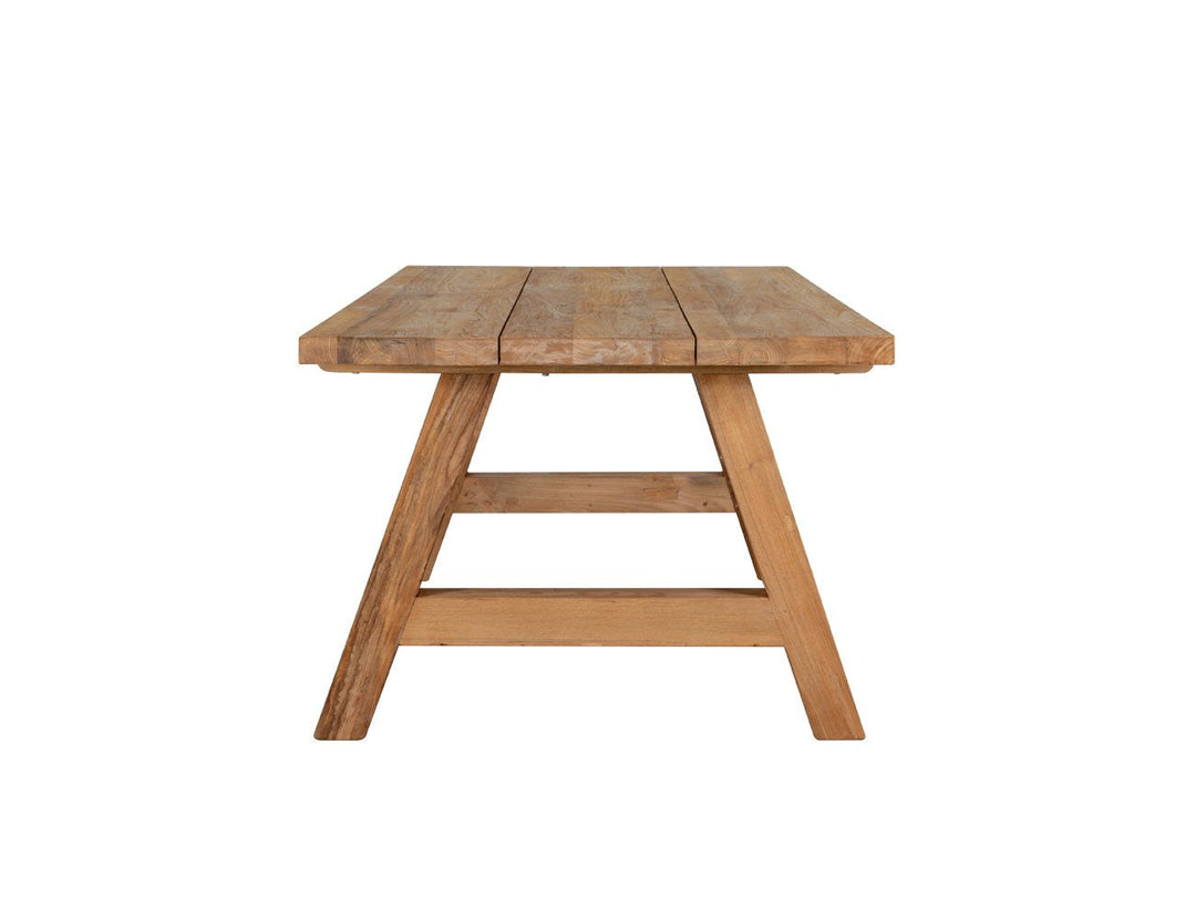 Stalwart Teak A Frame Dining Table 200 X 100cm
