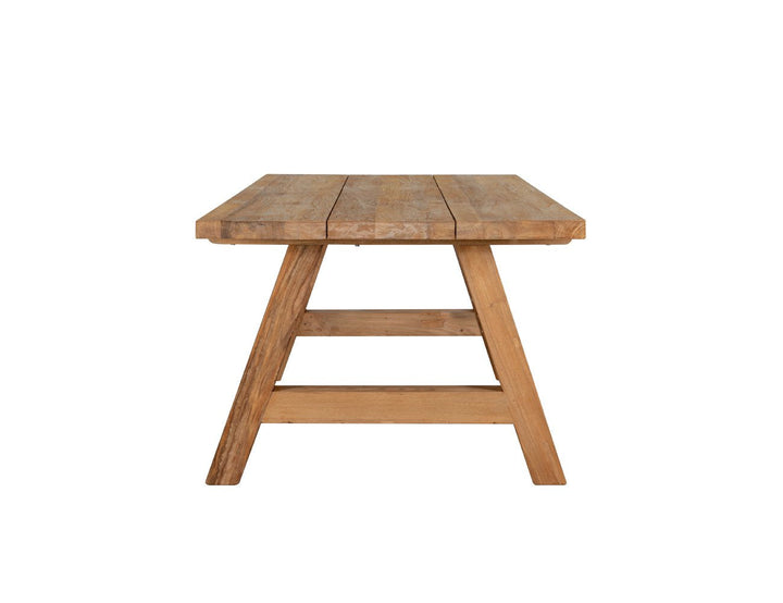 Stalwart Teak A Frame Dining Table 200 X 100cm